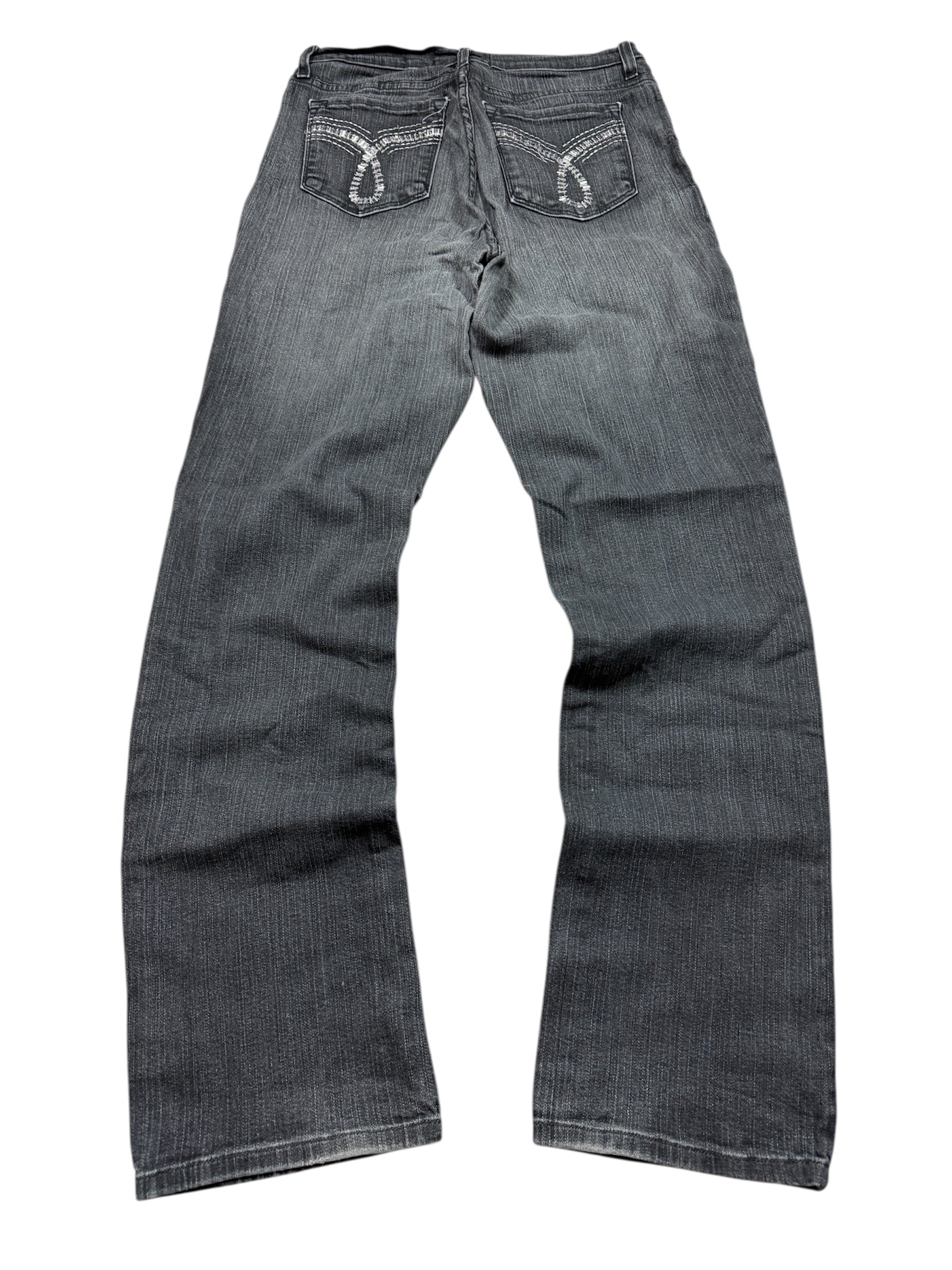 NYDJ Vintage Jeans Backprint Y2K Straight Fit L