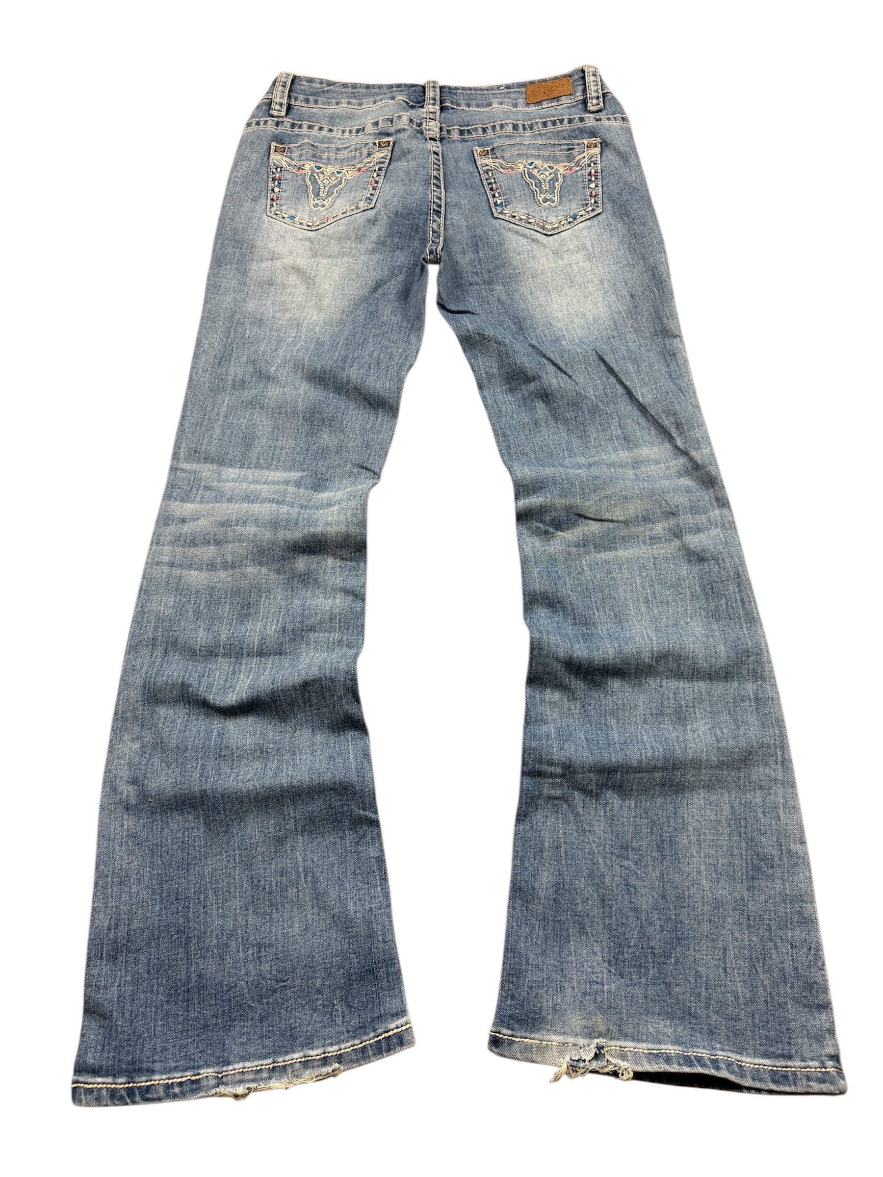 Shyanne Vintage Jeans Backprint Y2K Bootcut Fit 2006 S Damen