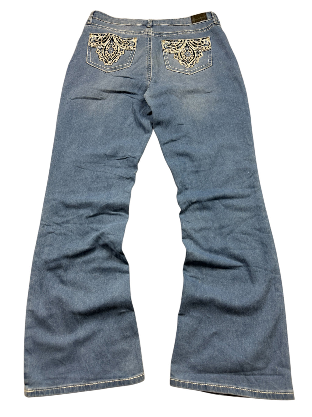 Soundgirl Vintage Jeans Backprint Y2K Bootcut Fit 2006 L Damen