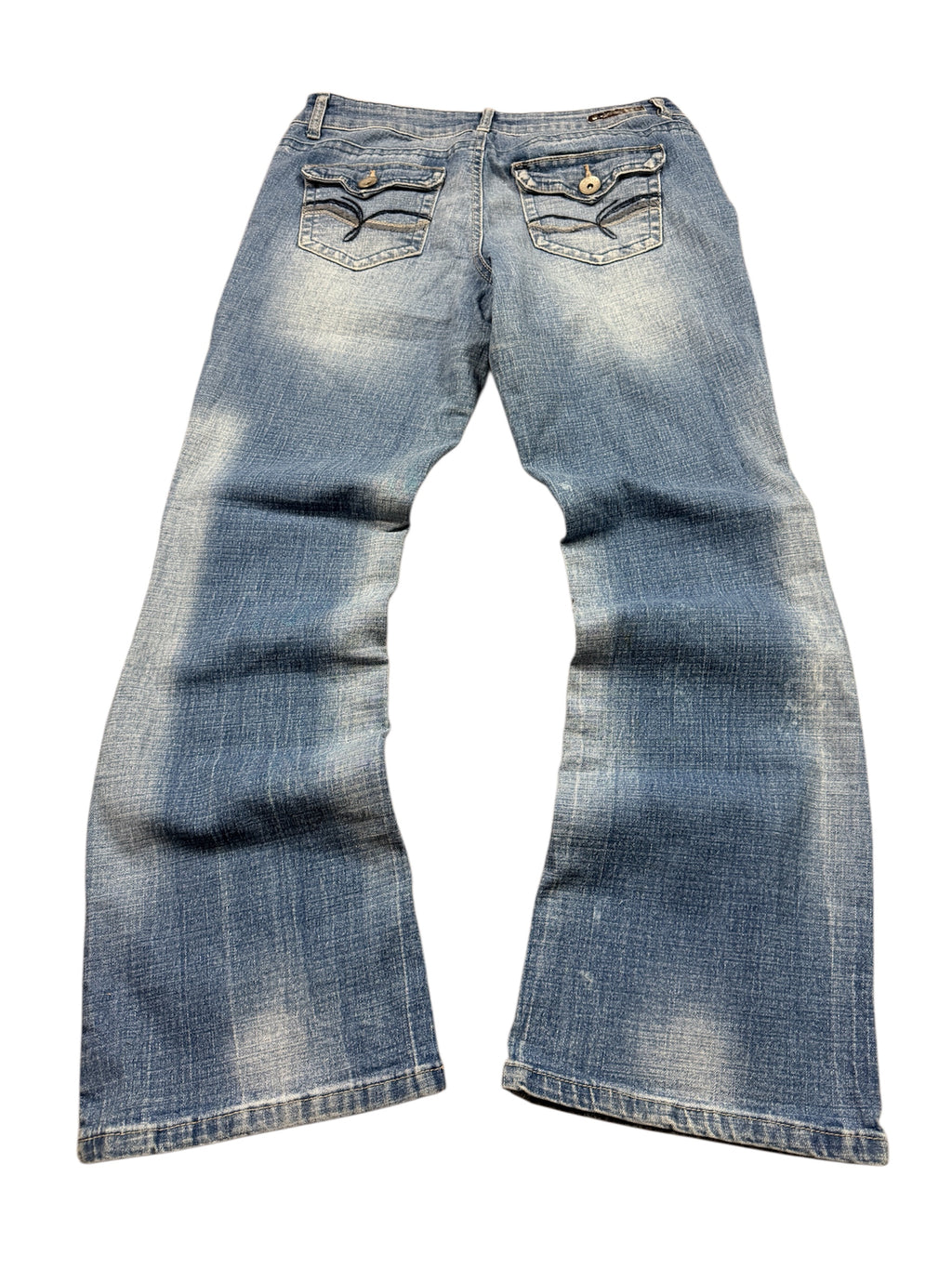 L.E.I. Vintage Jeans Backprint Y2K Bootcut Fit 2006 S Damen