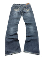 Wallflower Vintage Jeans Backprint Y2K Bootcut Fit 2005 S Damen