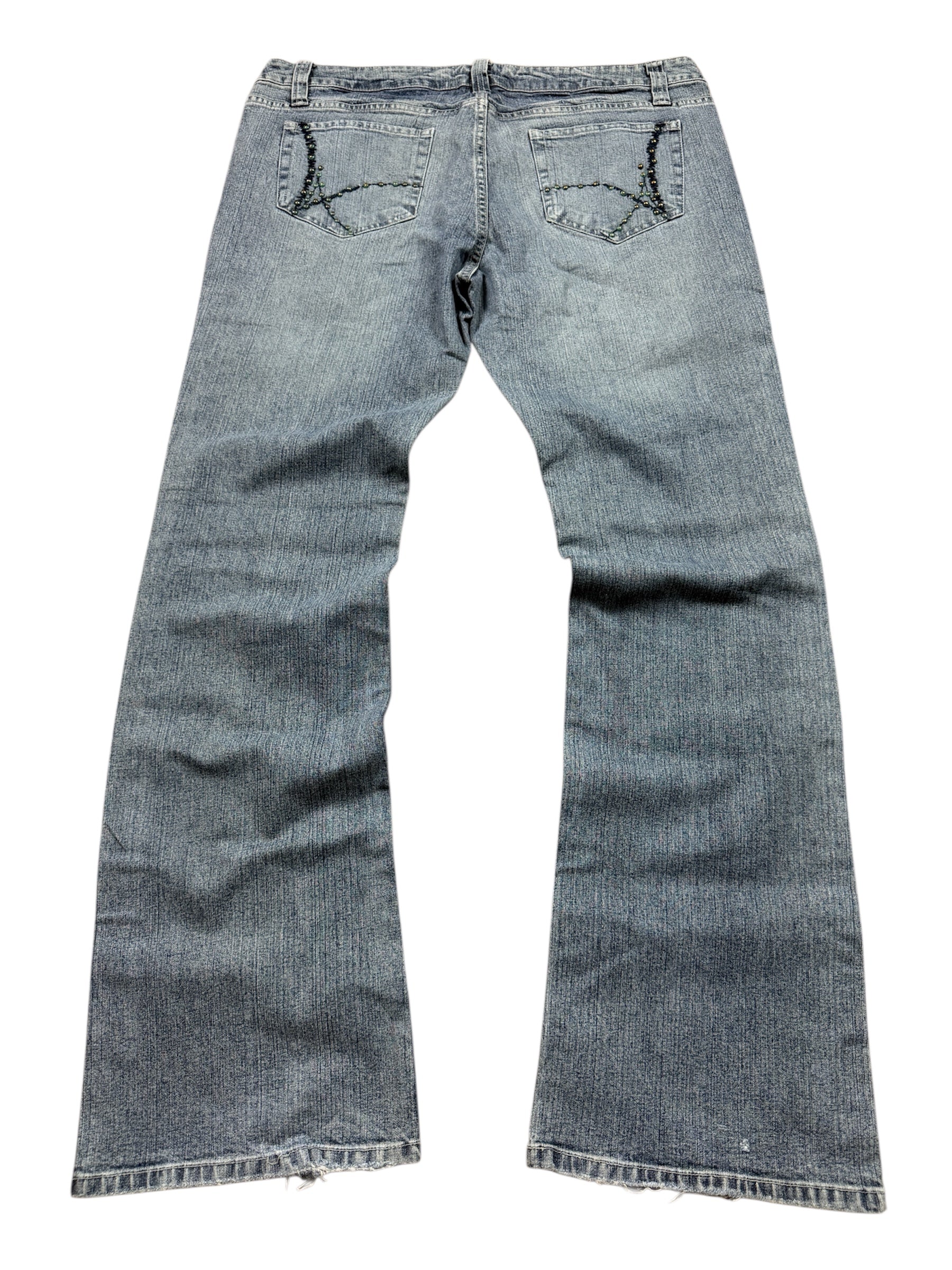 Arizona Vintage Jeans Backprint Y2K Bootcut Fit 2005 M