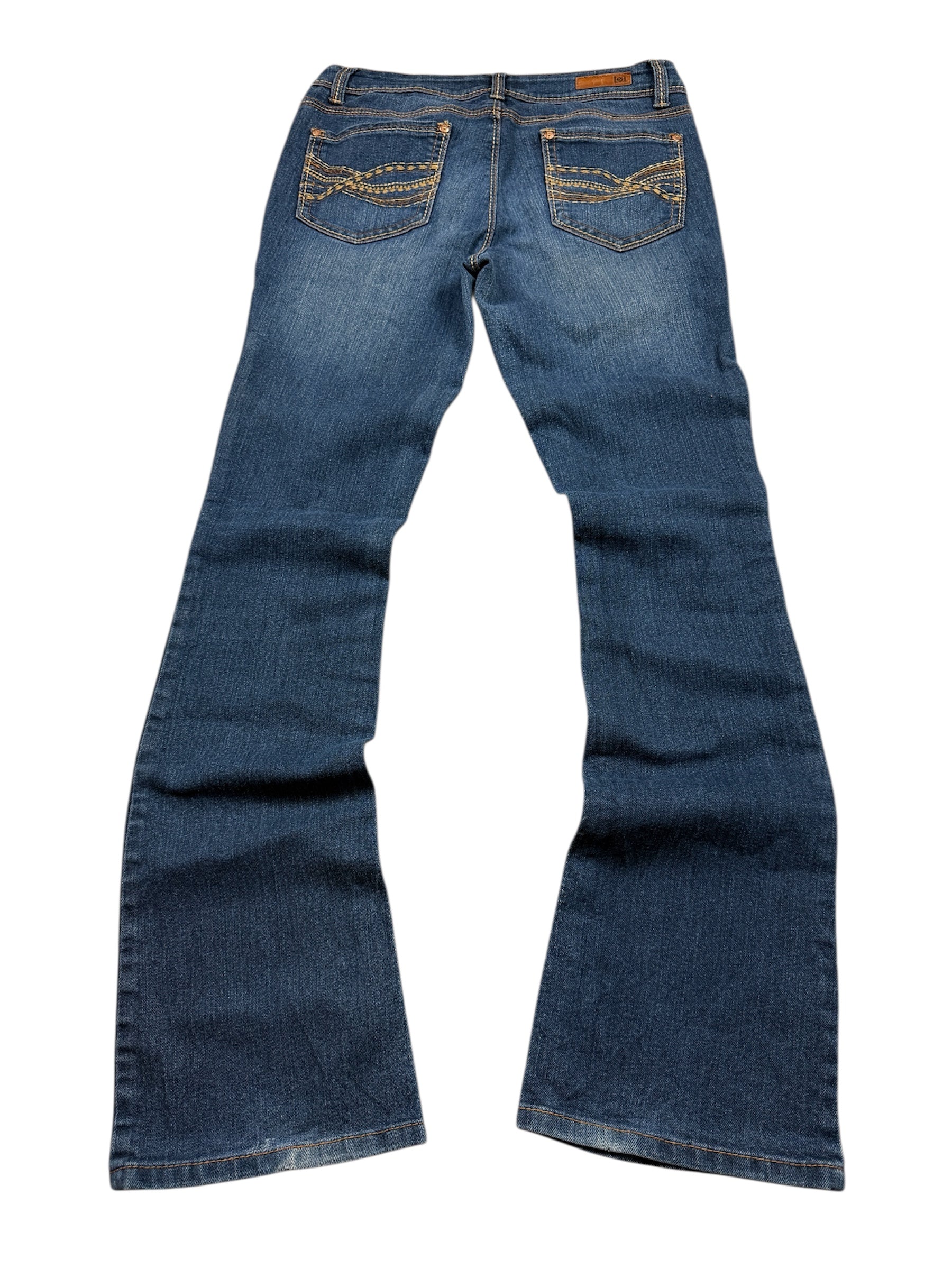 Lei Vintage Jeans Backprint Y2K Bootcut Fit 2007 S Damen