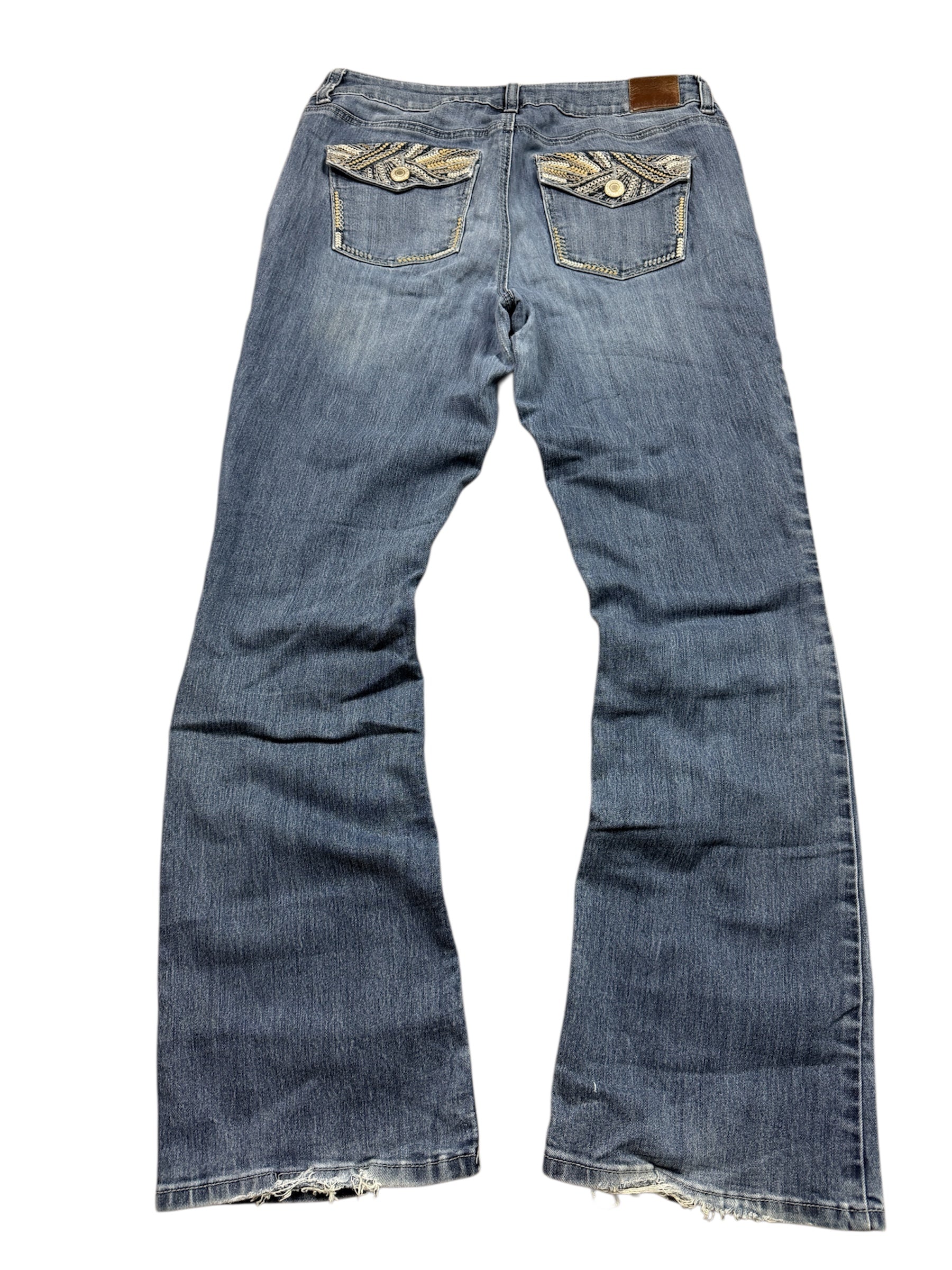 Maurices Vintage Jeans Backprint Y2K Bootcut Fit 2004 M Damen