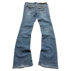 Premiere Vintage Bootcut Y2K Denim Jeans 2005 M Damen
