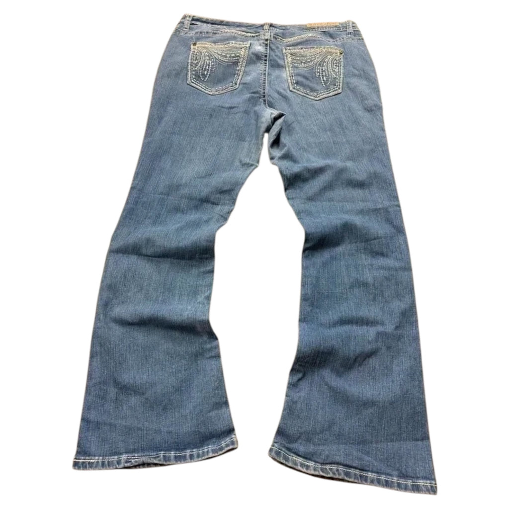 Rhythm in Blues Vintage Y2K Bootcut 2007 Denim Jeans L Damen