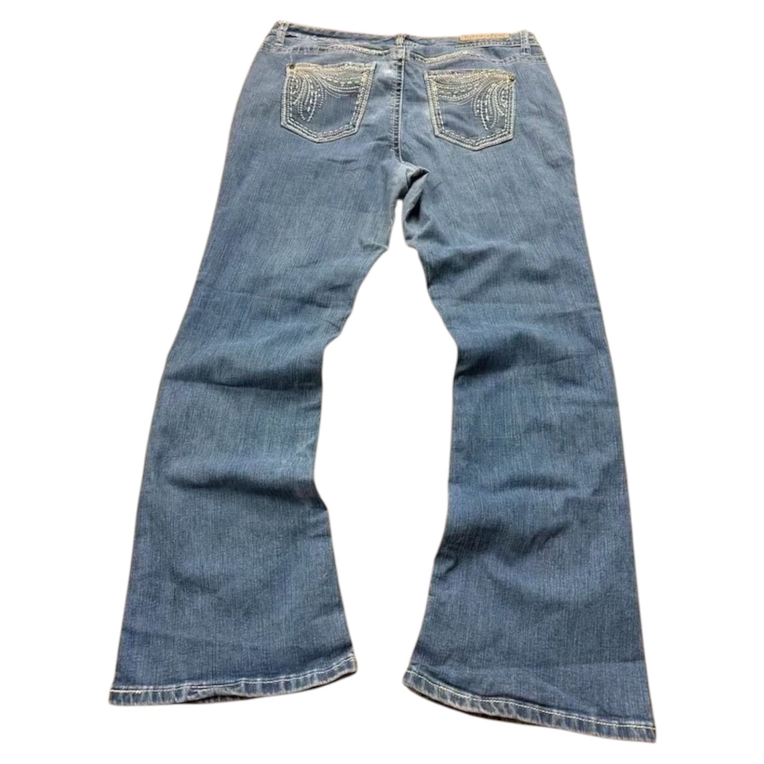 Rhythm in Blues Vintage Y2K Bootcut 2007 Denim Jeans L Damen