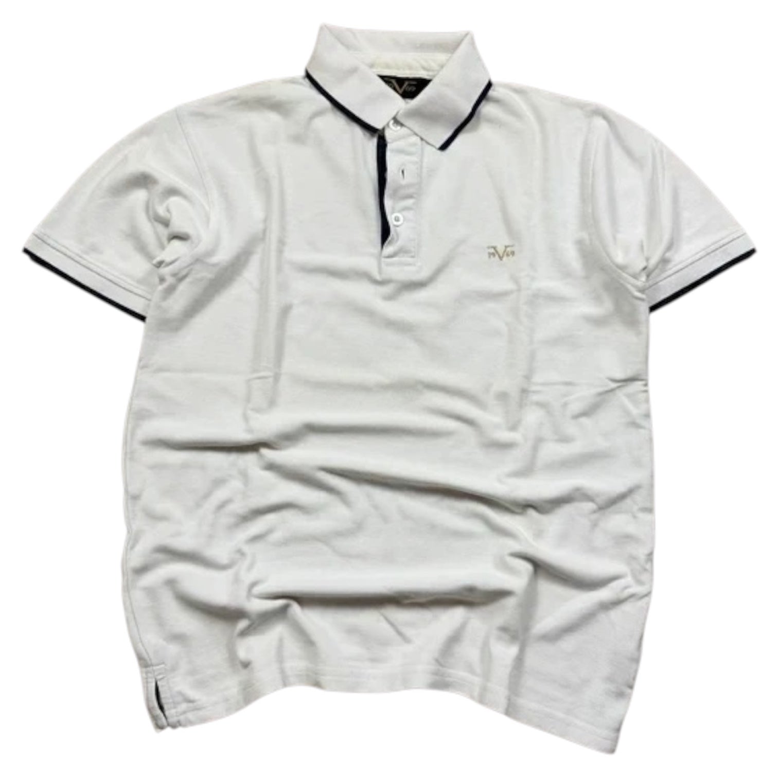 Versace Vintage V1969 Polo Shirt 2005 Weiß M Herren