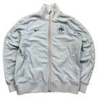 Nike Vintage Zip Jacket Frankreich FFF 2012 Hellblau L