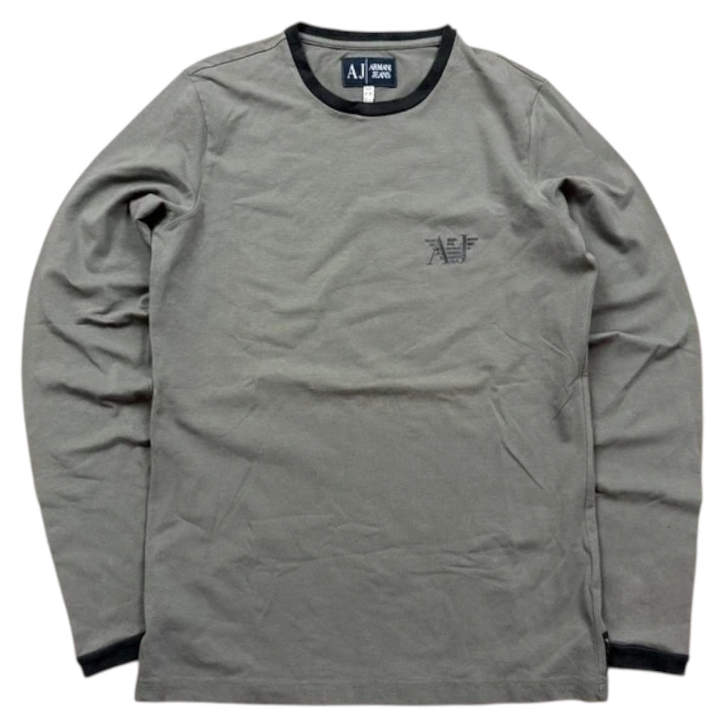 Armani Jeans Vintage Longsleeve 2000 Grau XL