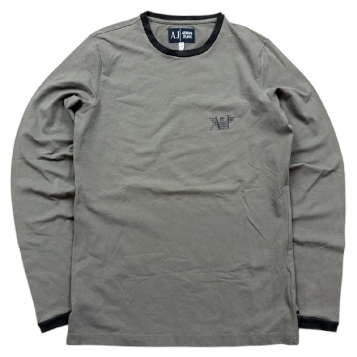 Armani Jeans Vintage Longsleeve 2000 Grau XL