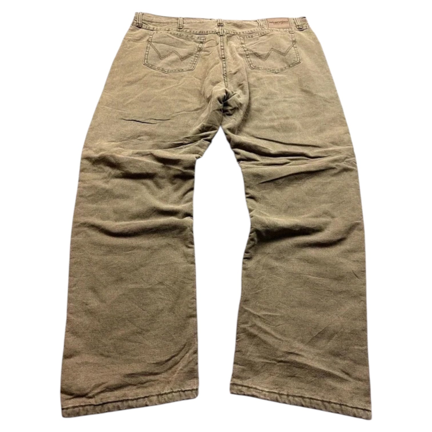 Wrangler Vintage Jeans 2005 Braun W34 L32 (XL) Herren