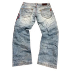 Oni Arai Vintage Jeans Dragon Embroidery*Rare*2005 Straight M