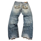 Savage Vintage Jeans Japan Style 2006 Blau L Straight Herren
