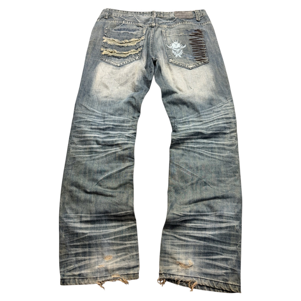 FBN Jeans Vintage 2006 Blau L Straight Herren