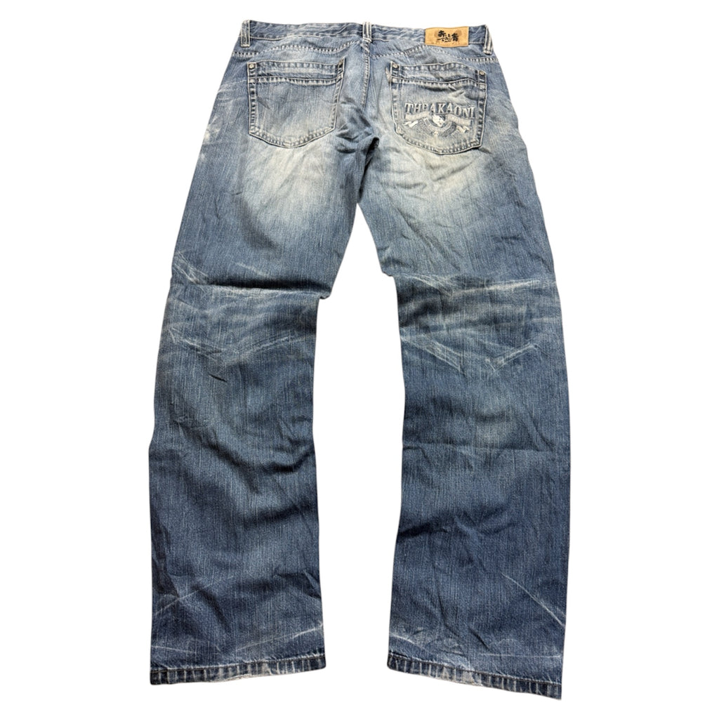 Big Train Vintage Jeans 2007 Blau L Straight Herren