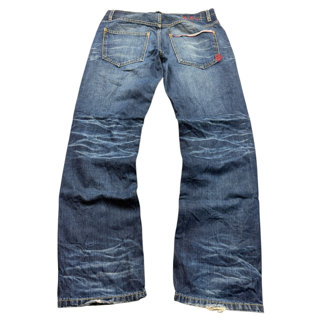Oni Arari Vintage Jeans 2005 Denim Straight Herren L