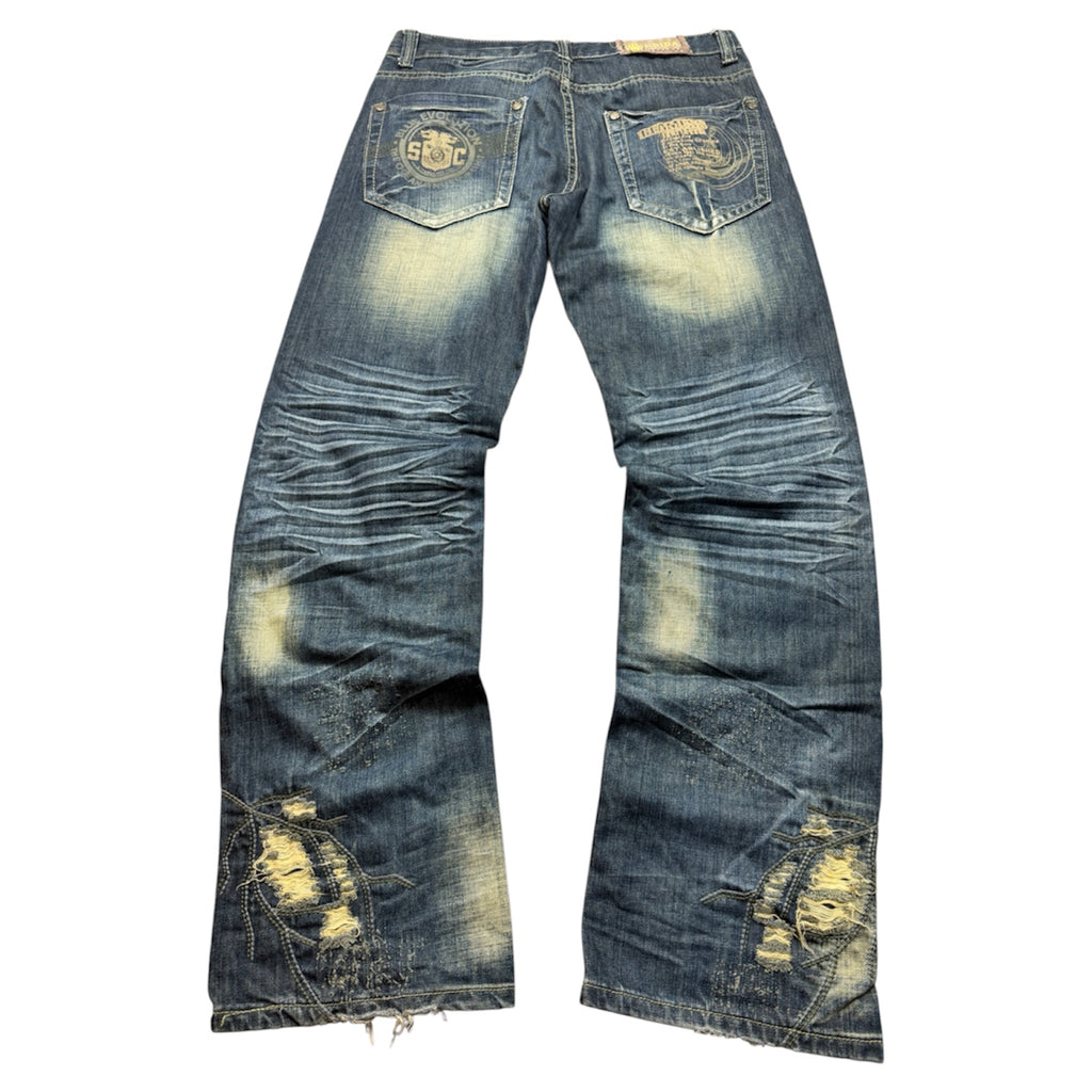 Yulindidai Vintage Jeans 2008 Blue DenimStraight Herren M