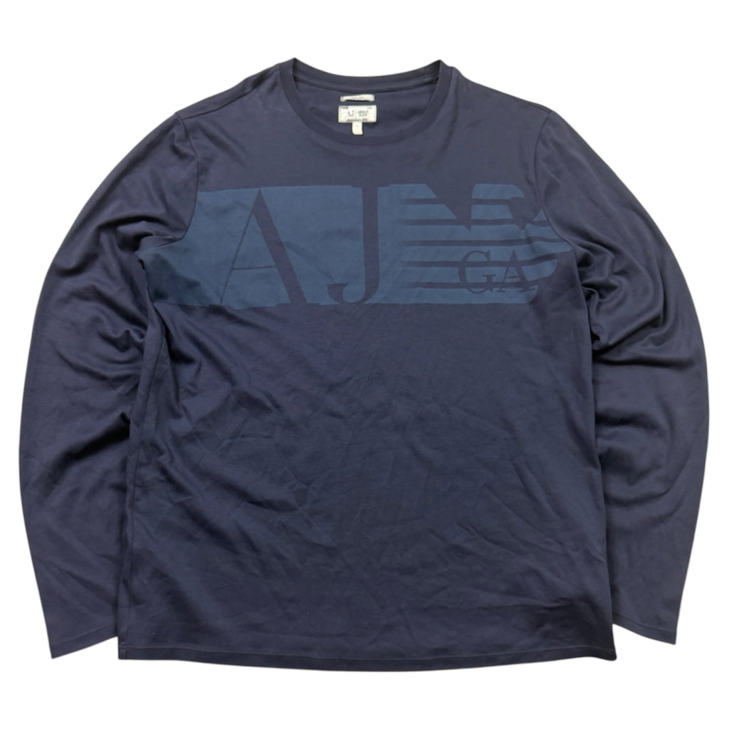 Armani Jeans Vintage Longsleeve 2010 Navy L