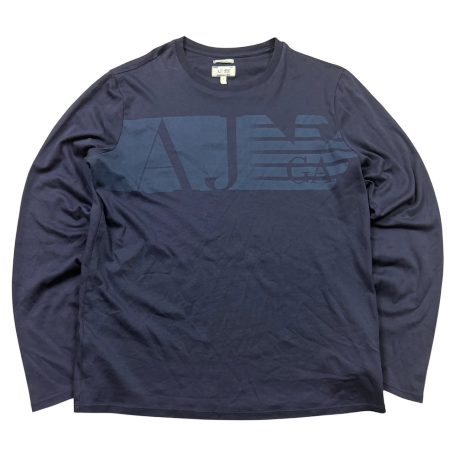 Armani Jeans Vintage Longsleeve 2010 Navy L