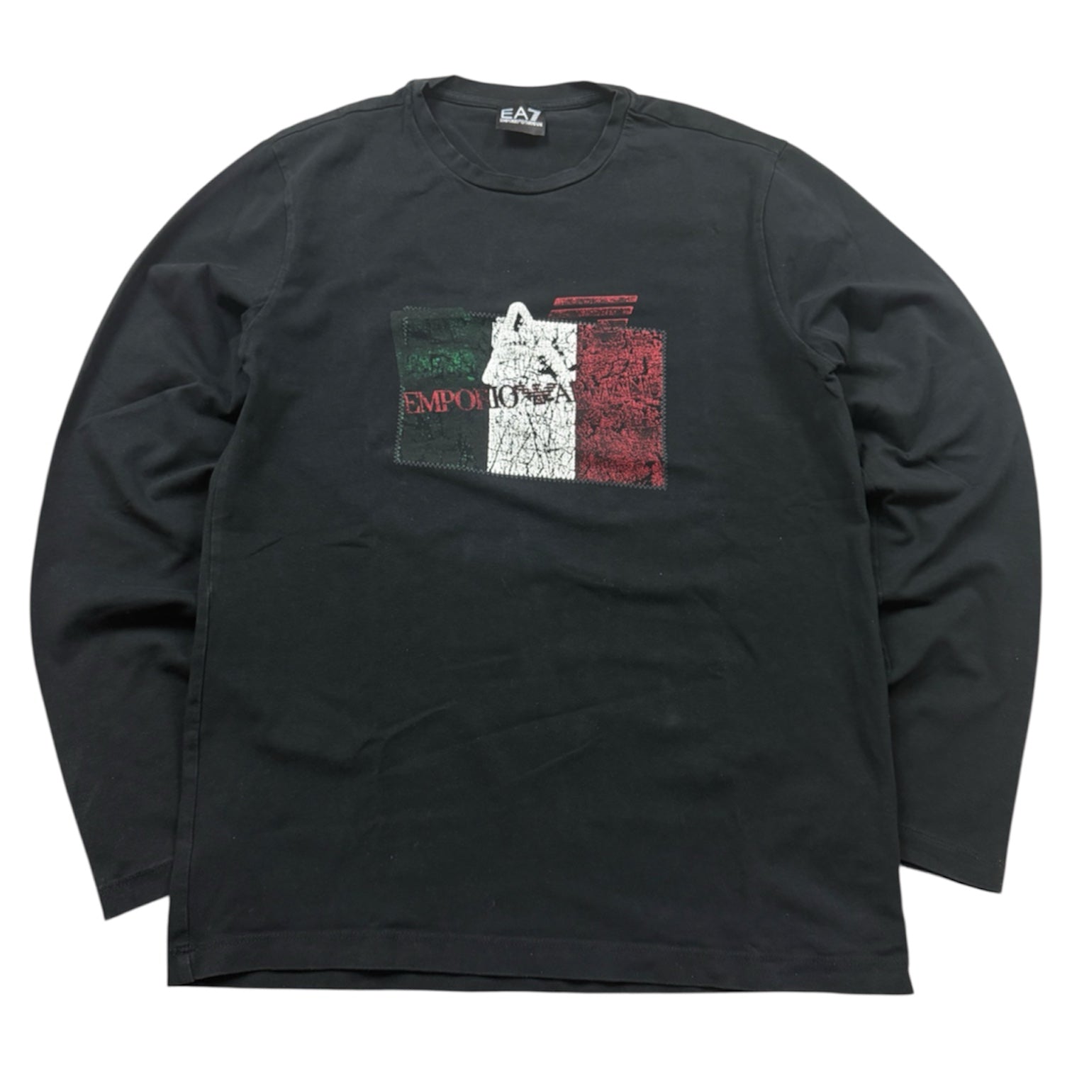 EA7 Emporio Armani Vintage Longsleeve 2010 Schwarz M