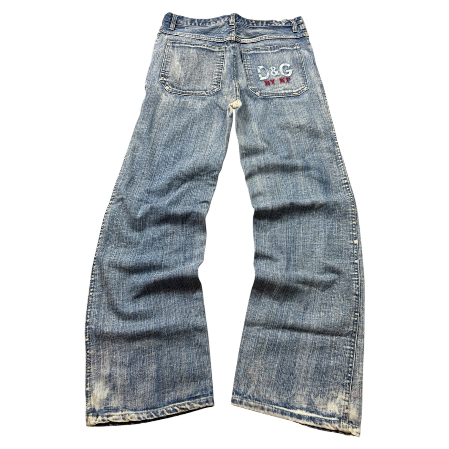 Dolce & Gabbana Vintage Jeans 2000er Blau L Bootcut Herren
