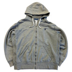 Polo Ralph Lauren Vintage Zip Hoodie 2015 Grau L