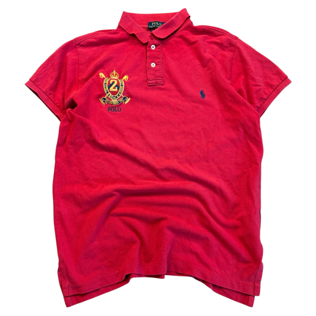 Polo Ralph Lauren Vintage Polo Shirt 2013 Rot L