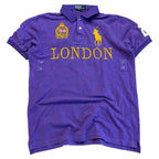 Polo Ralph Lauren Vintage Polo Shirt London 2010 Lila M