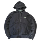 Lacoste Vintage Zip Hoodie 2012 Schwarz XS