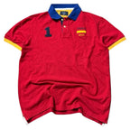 Hackett Vintage Polo Shirt 2014 Rot Spanien M