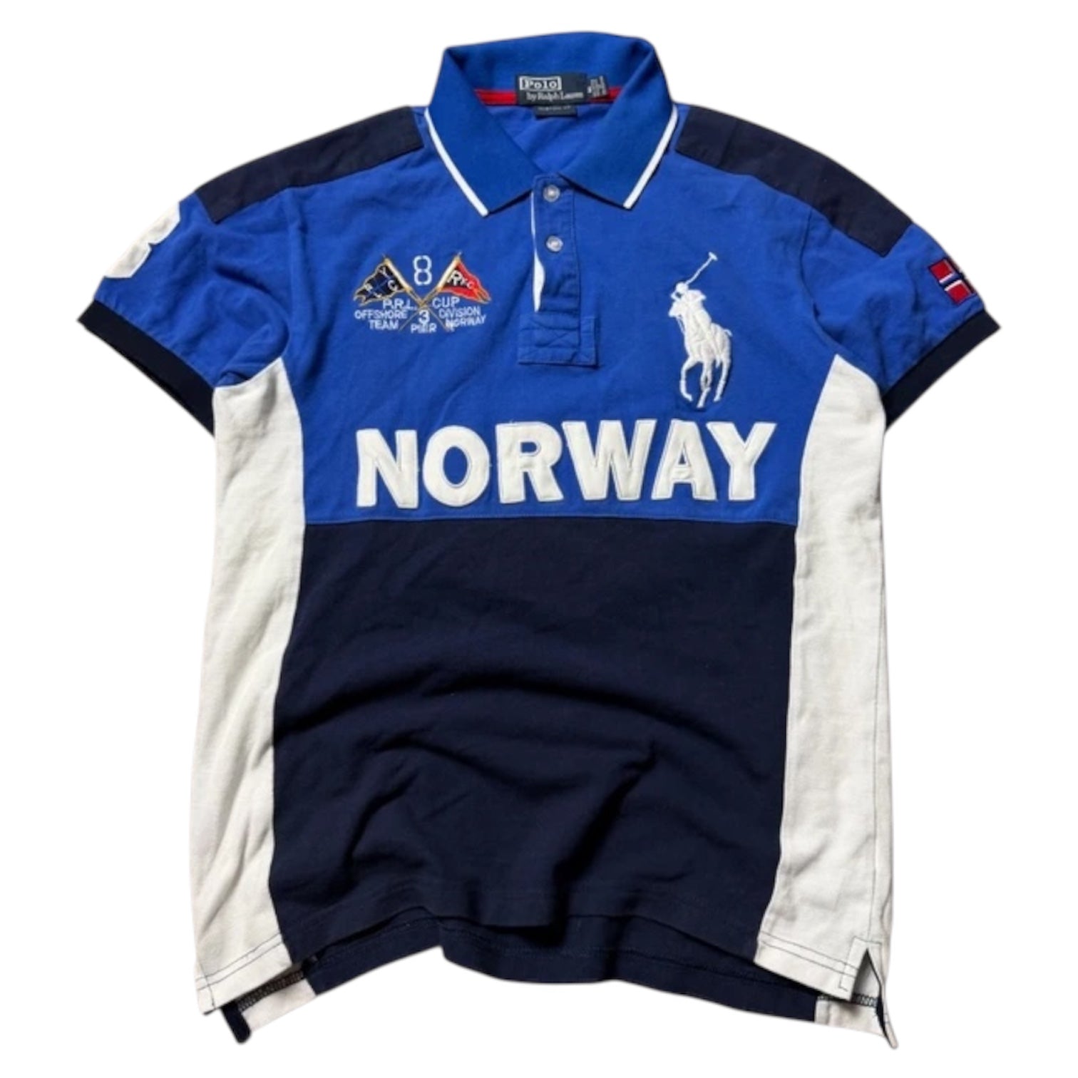 Ralph Lauren Vintage Polo Shirt*Rare*2014 Norway M