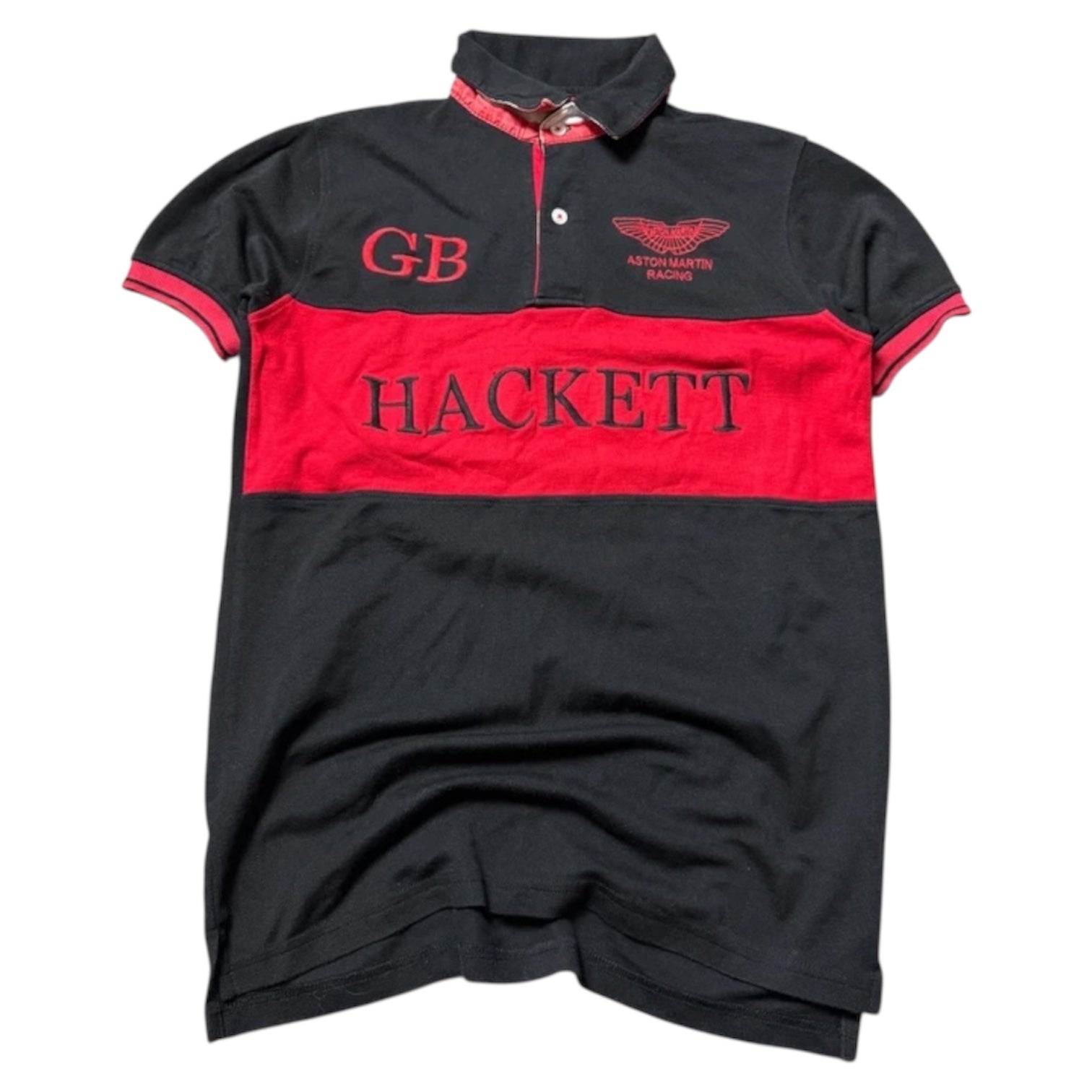 Hackett Vintage Polo Shirt 2014 Aston Martin Racing M