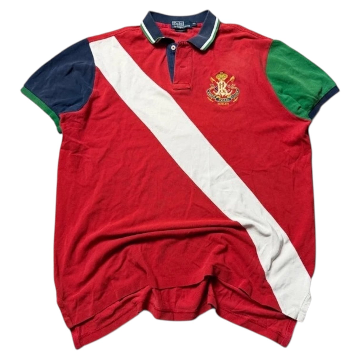 Ralph Lauren Vintage Polo Shirt 2014 Custom Fit XL