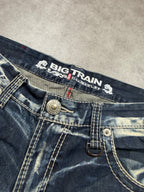 Big Train Jeans Vintage 2008 Blau L Straight Herren