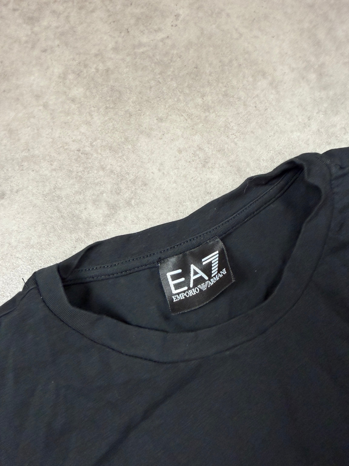 Emporio Armani EA7 Vintage Longsleeve 2019 Schwarz Italien Logo L