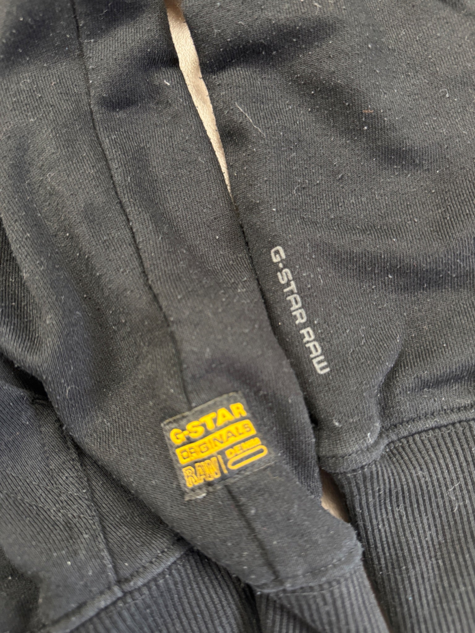 G-Star Raw Vintage Zip Hoodie 2014 Schwarz S
