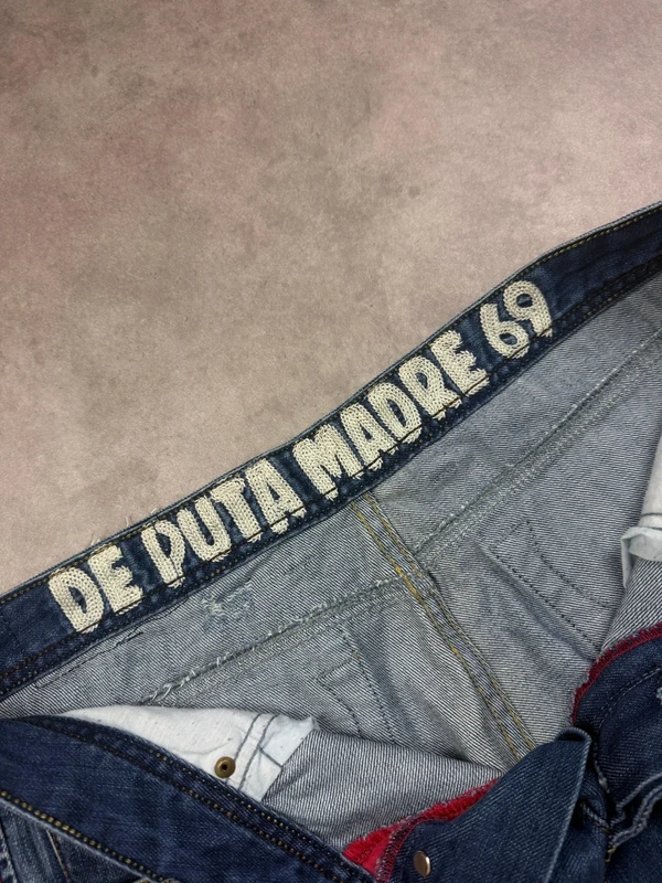 De Puta Madre Vintage Jeans Regular Fit 2000 XL