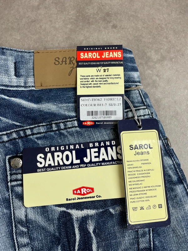 Sarol Jeans Vintage Straight Fit 2000s S