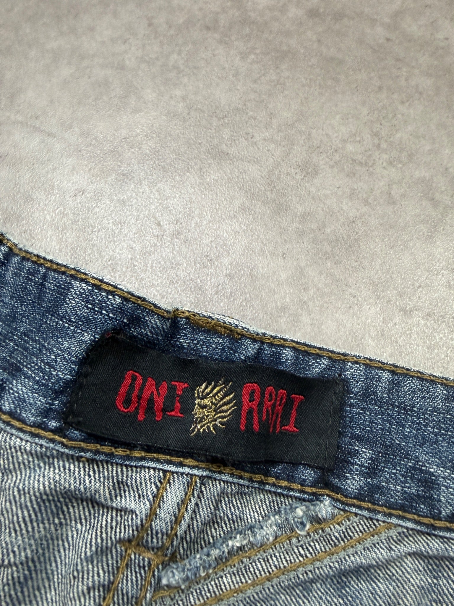 Vintage Oniarai Jeans 2009 Blau XL Straight Herren