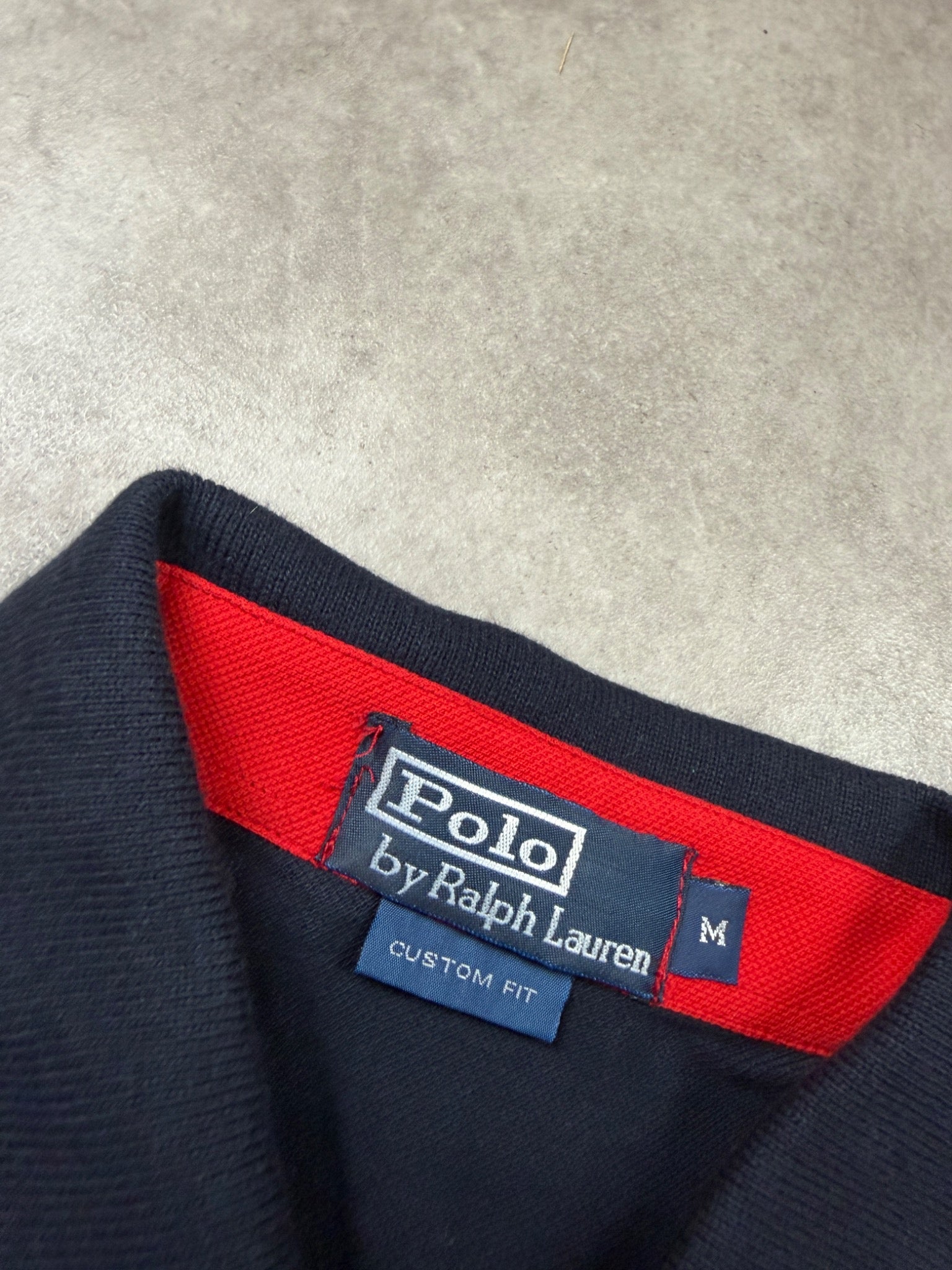 Ralph Lauren Vintage Polo Longsleeve*Rare*2010 Navy M