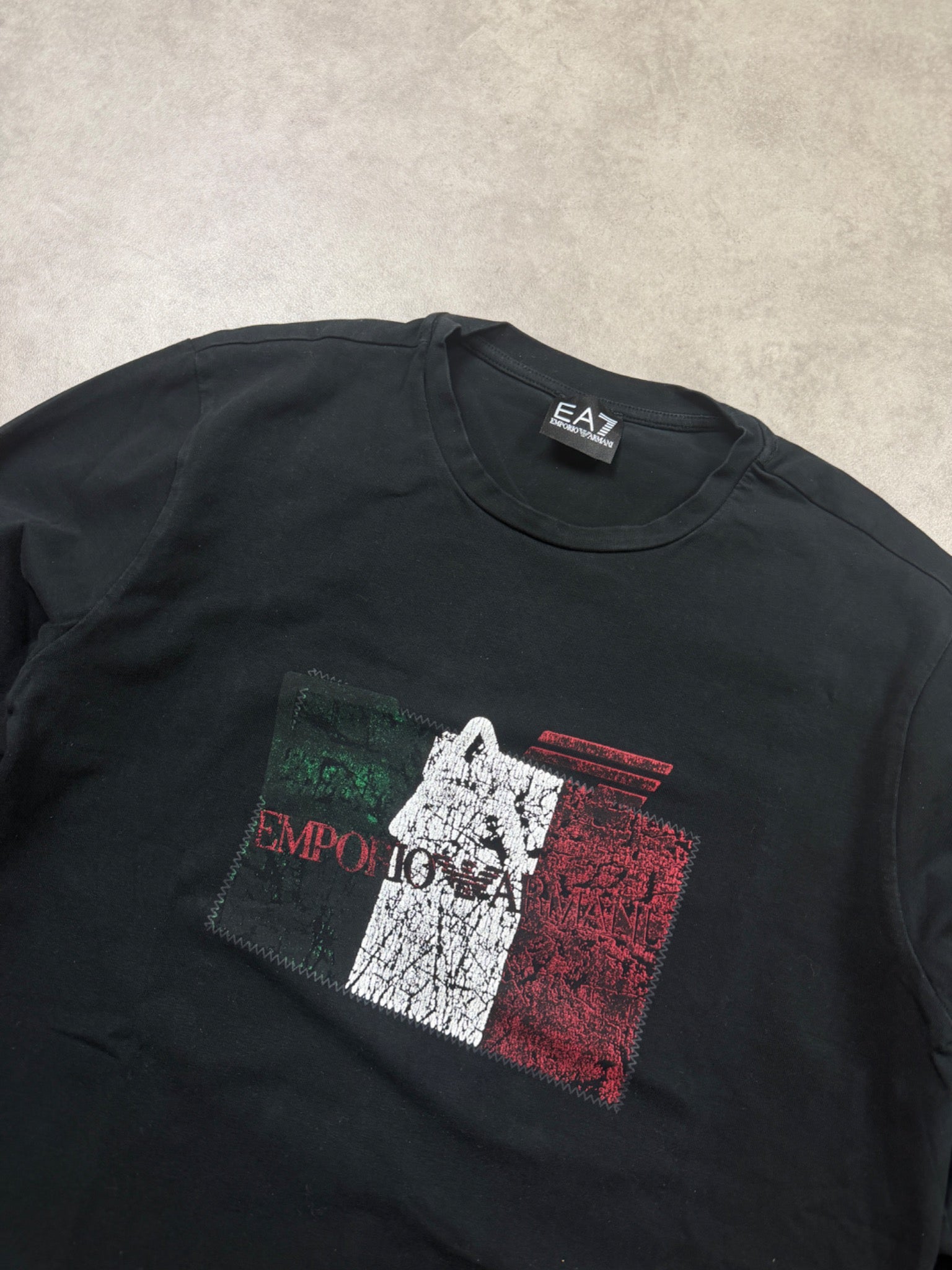 EA7 Emporio Armani Vintage Longsleeve 2010 Schwarz M