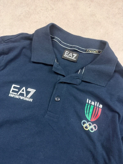 EA7 Emporio Armani Vintage Longsleeve Polo*Rare*2012 L