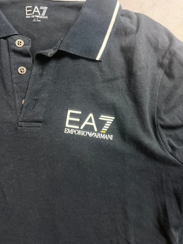 EA7 Emporio Armani Vintage Longsleeve Polo 2012 M